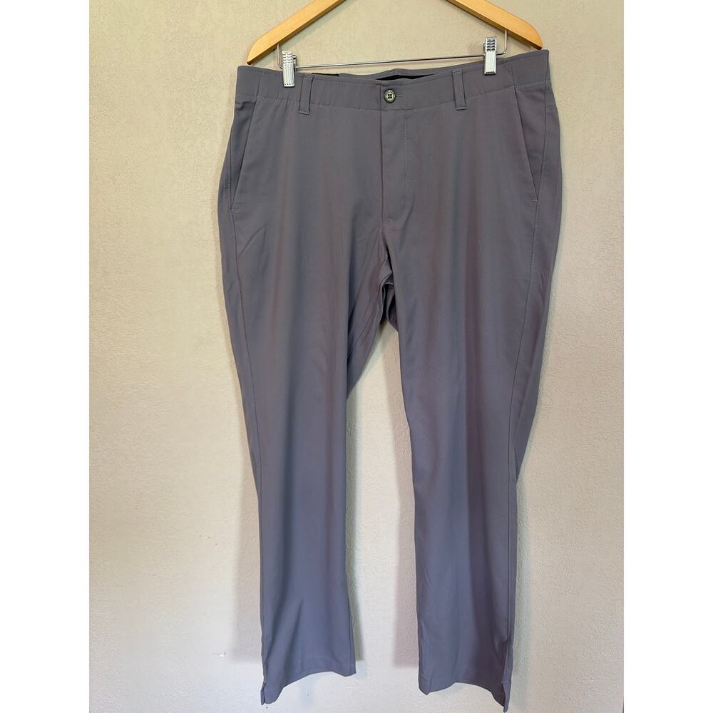 Under Armour Men’s The Showdown Pant Gray Straight Leg SZ 38x32 NEW